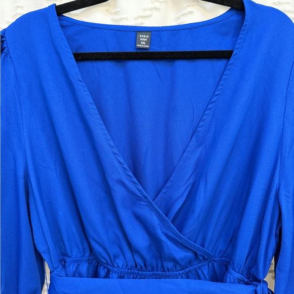 ๐ Royal Blue Mini Dress NWOT - Picture 5 of 7